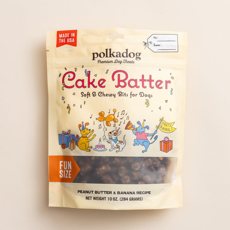 Polkadog Wonder Nuggets Cake Batter