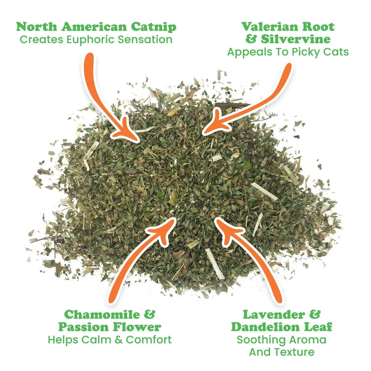 MEOW Catnip Blend Pawty Mix