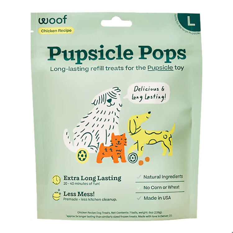 WOOF Pops Chicken Peanut Butter (PRE ORDER JULY DELIVERY)