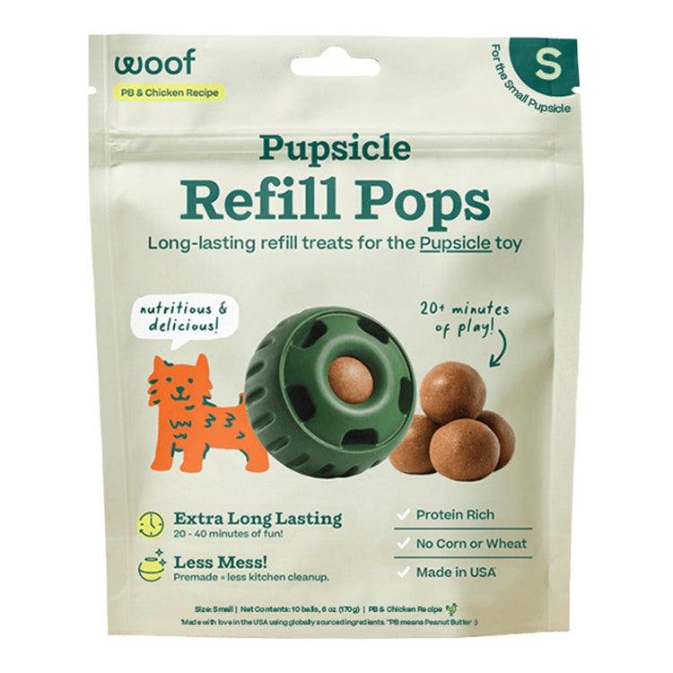 WOOF Pops Chicken Peanut Butter (PRE ORDER JULY DELIVERY)