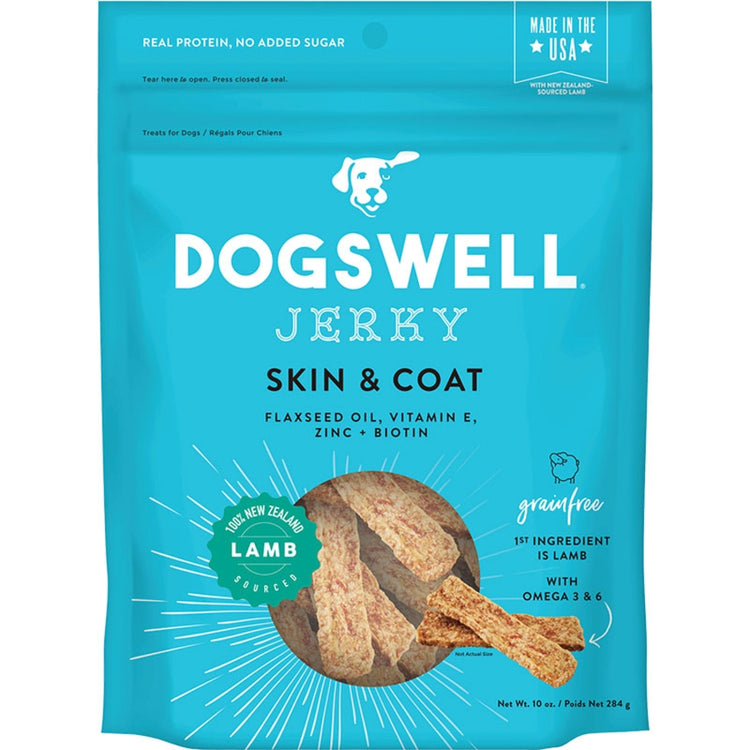 DW Jerky Grain Free Skin & Coat Lamb