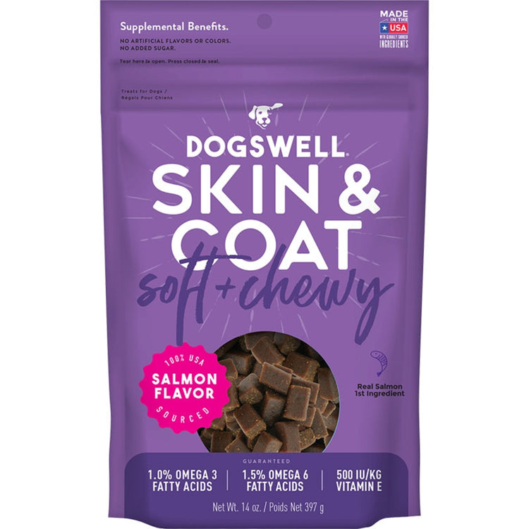 DW Soft Chew Grain Free Skin Coat Salmon