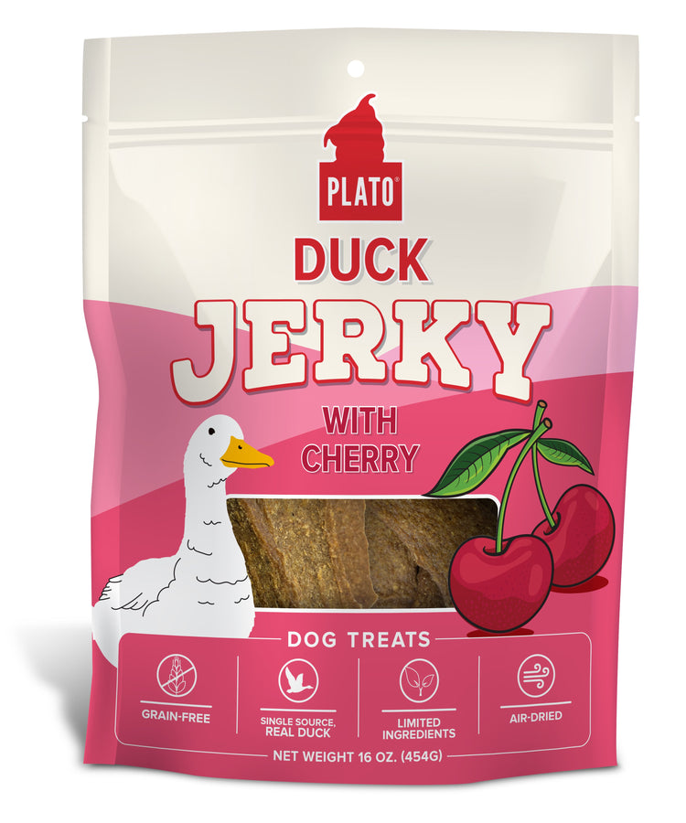 Plato Jerky Duck with Cherry (Preorder October Delivery)