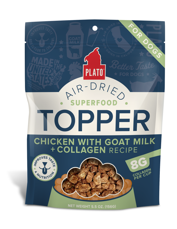 Plato Topper Chicken Goat Milk (Preorder October Delivery)