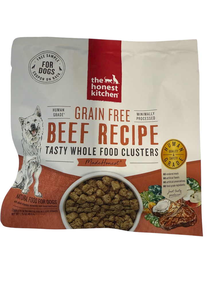 Honest Kitchen Grain Free Beef Clusters (Sample)