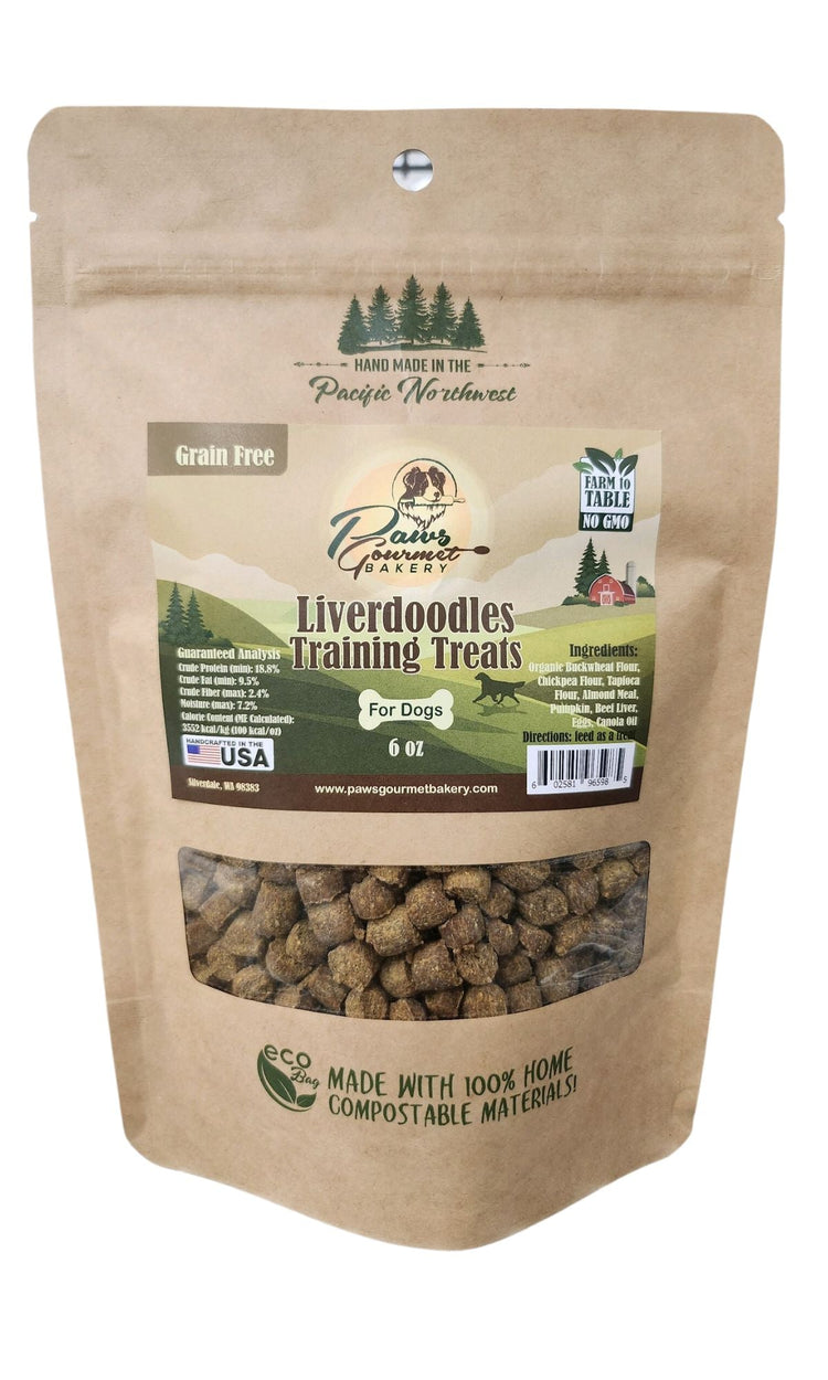PGB Grain Free Liverdoodle Training Treats (Preorder October Delivery)