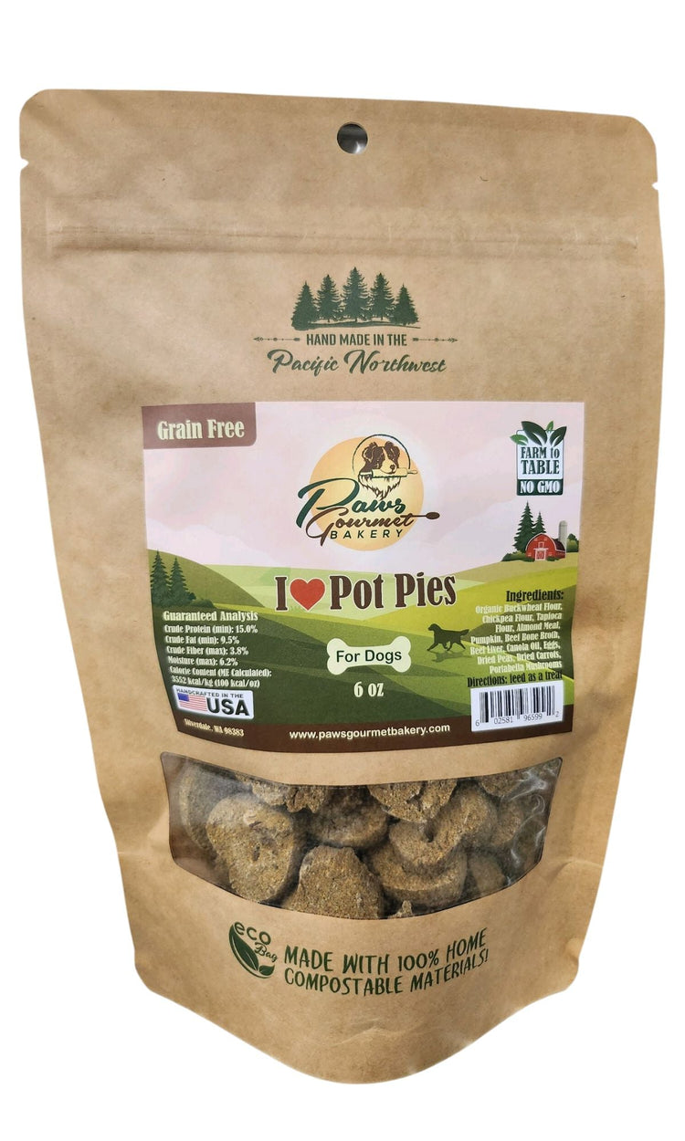 PGB Grain Free I Heart Pot Pies (Preorder October Delivery)