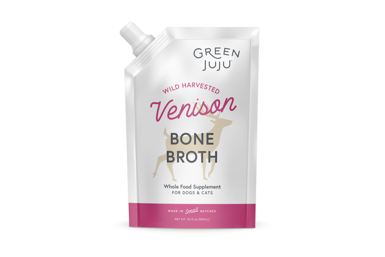 GJ Venison Broth 20oz 4pk (Preorder October Delivery)