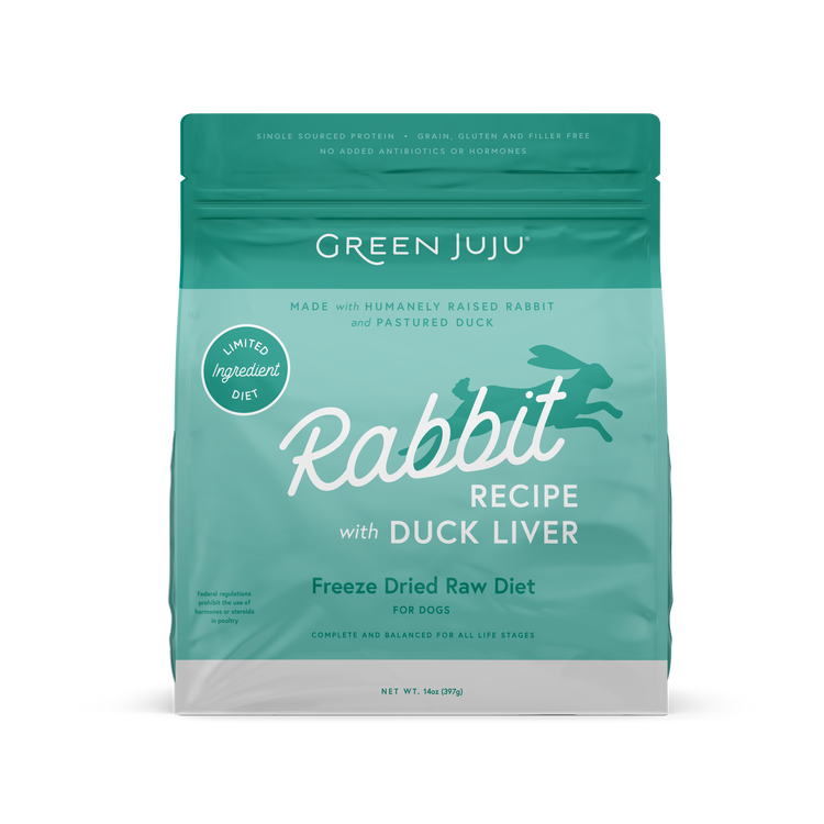 GJ Freeze Dried Rabbit Food (Preorder October Delivery)
