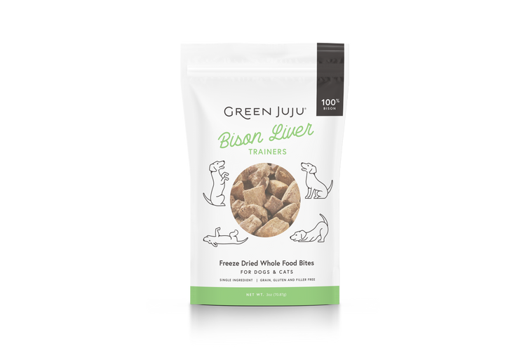 GJ Freeze Dried Bison Liver Treats (Preorder October Delivery)