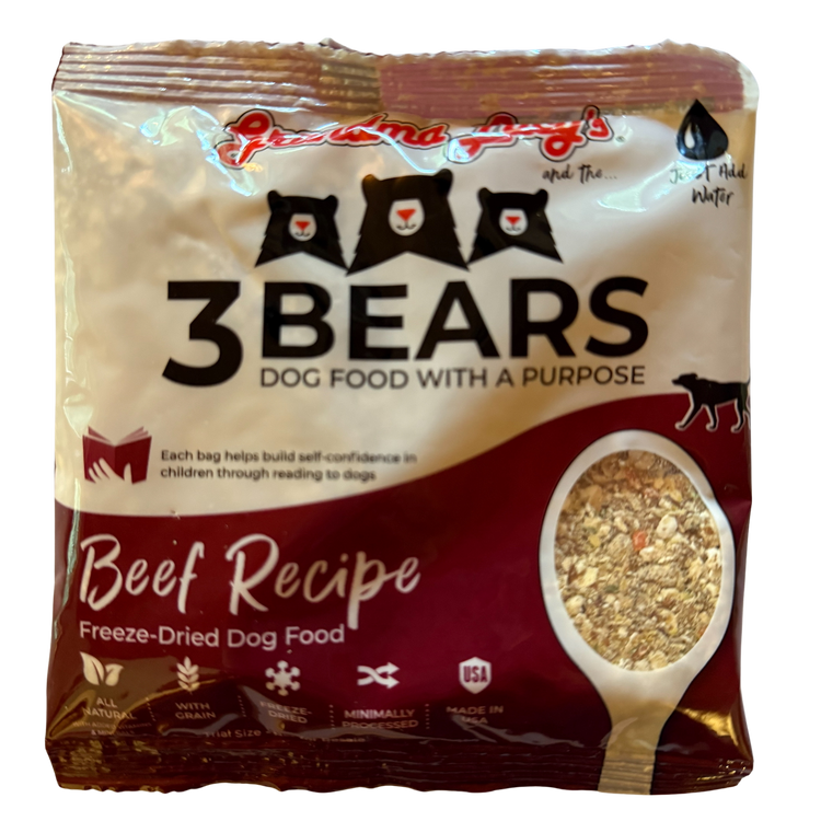 Grandma Lucy's Freeze Dried 3 Bears Beef (Sample)