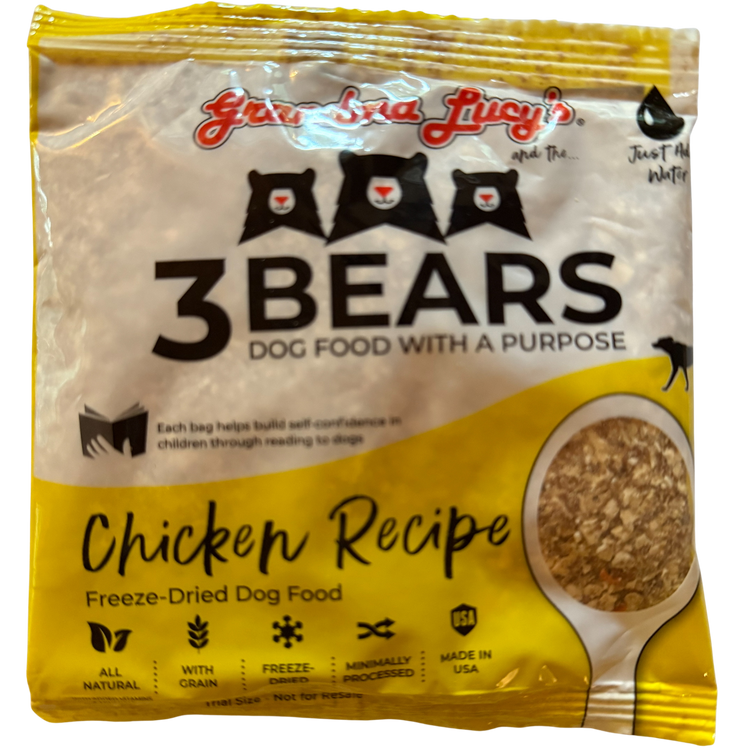 Grandma Lucy's Freeze Dried 3 Bears Chicken (Sample)