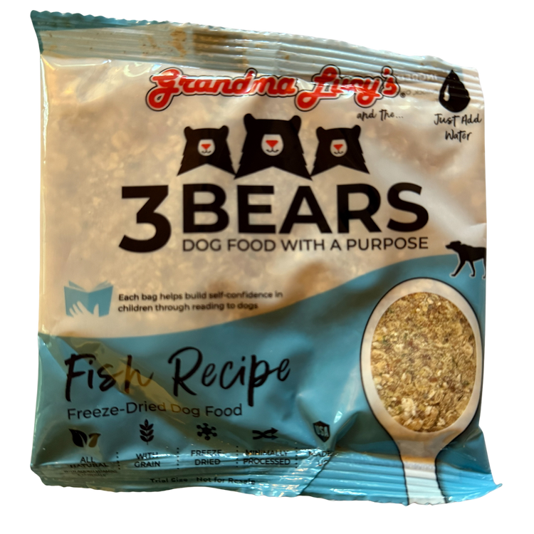 Grandma Lucy's Freeze Dried 3 Bears Fish (Sample)