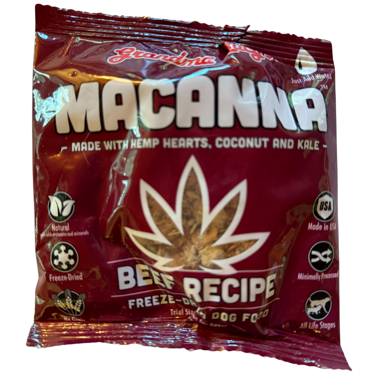 Grandma Lucy's Freeze Dried Macanna Beef (Sample)