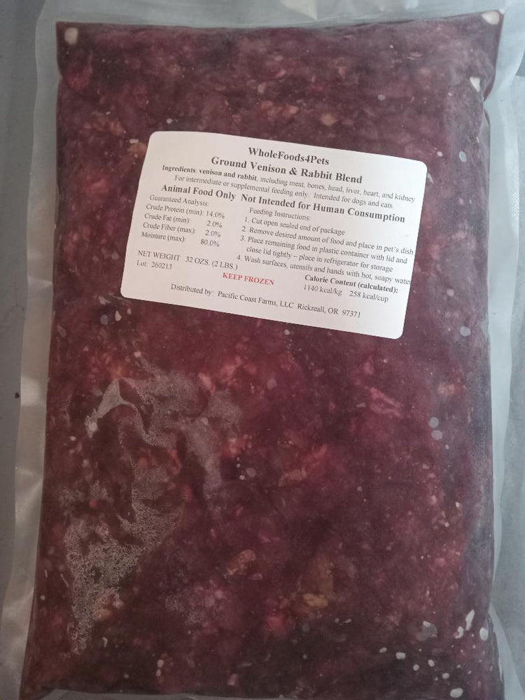 WFP Ground Venison & Rabbit