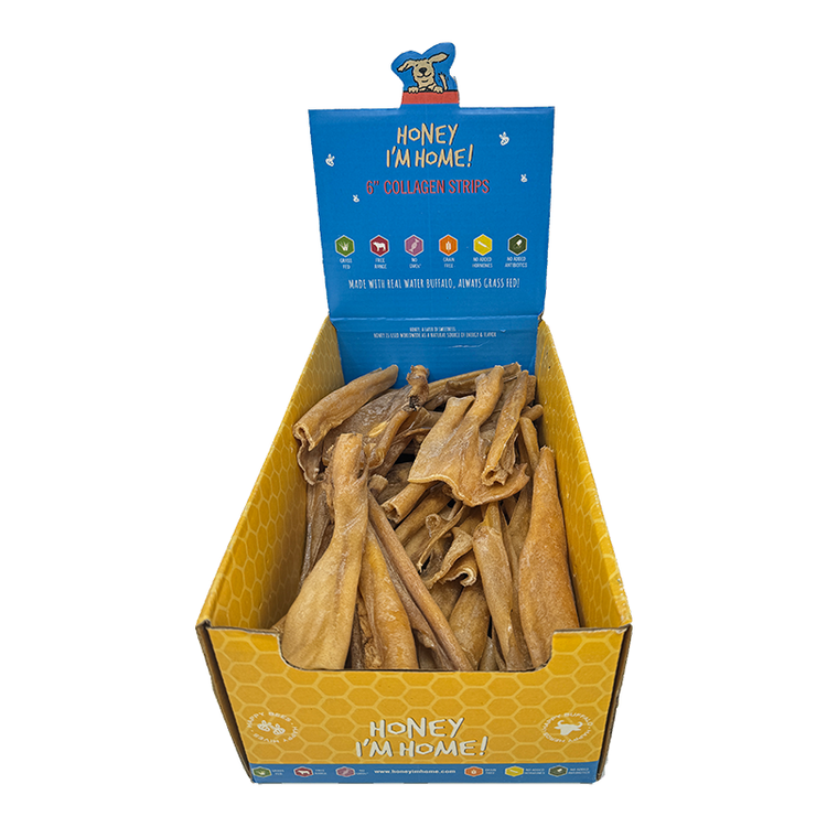 HIH 6" Buffalo Collagen Strips (Preorder Oct 2026)