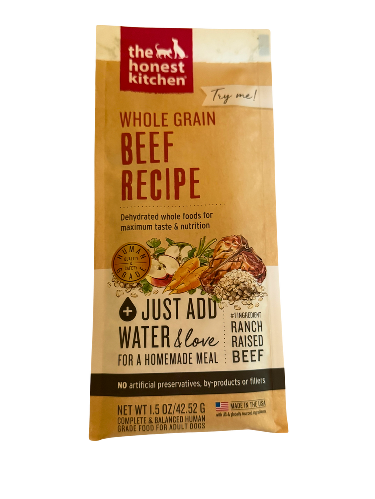 Honest Kitchen Whole Grain Beef (Sample)