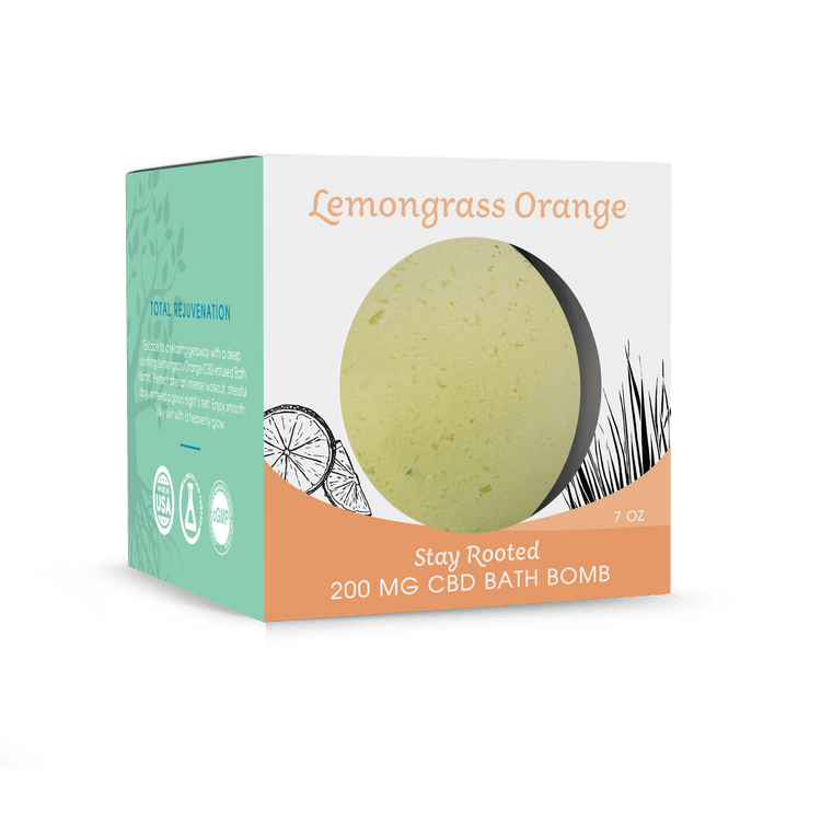 HRH Bath Bomb Lemongrass Orange