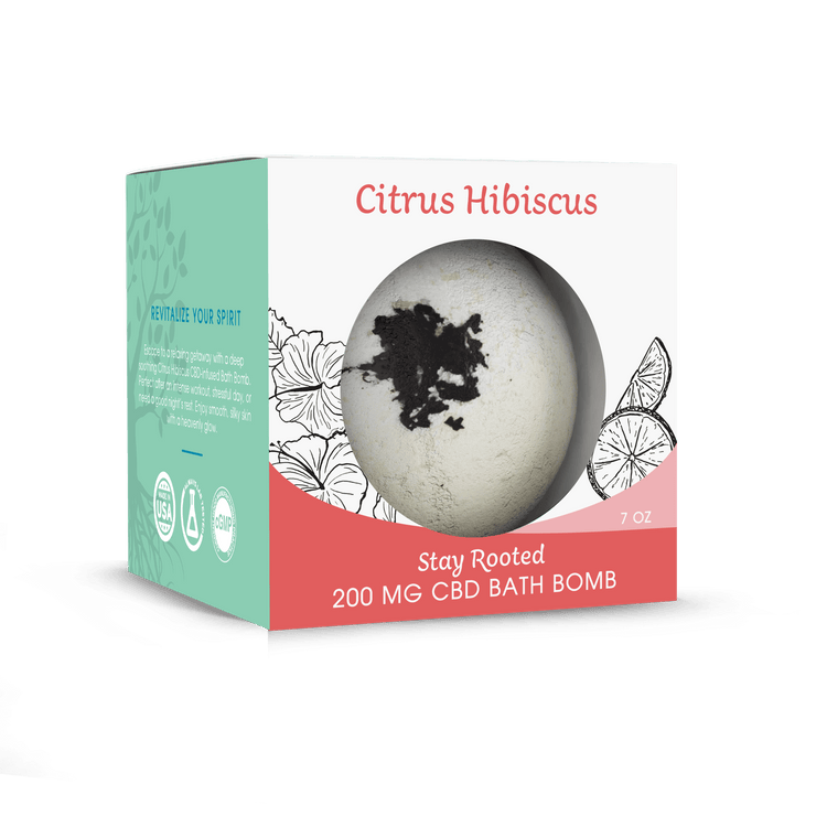 HRH Bath Bomb Citrus Hibiscus