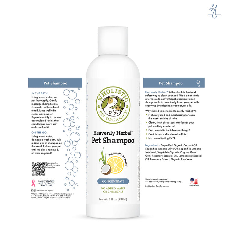 WPO Heavenly Herbal Pet Shampoo