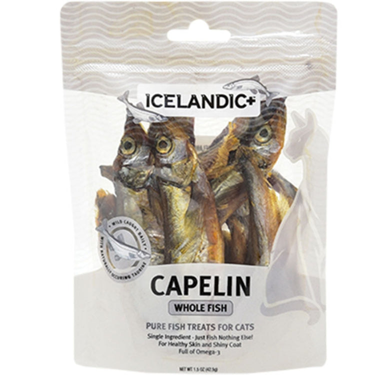 ICE Cat Capelin Fish Whole & Pieces