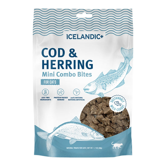 Cat Eat Cod ICE Cat Mini Cod Combo Bites