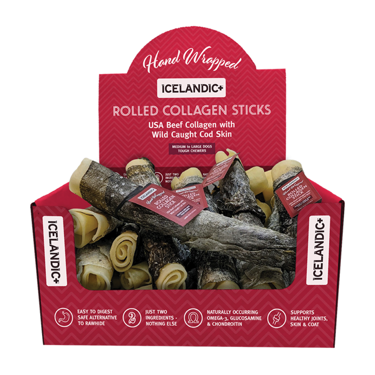 ICE Beef Collagen Stick w Cod Skin