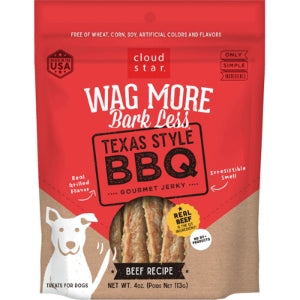 CLOUD Wag More Jerky Grain Free BBQ Beef