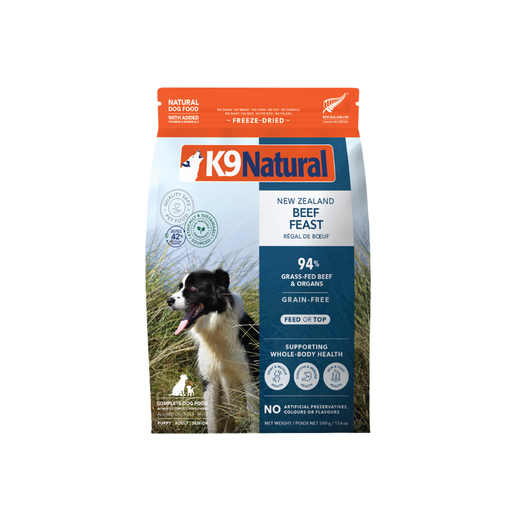 K9 Freeze Dried Beef Feast