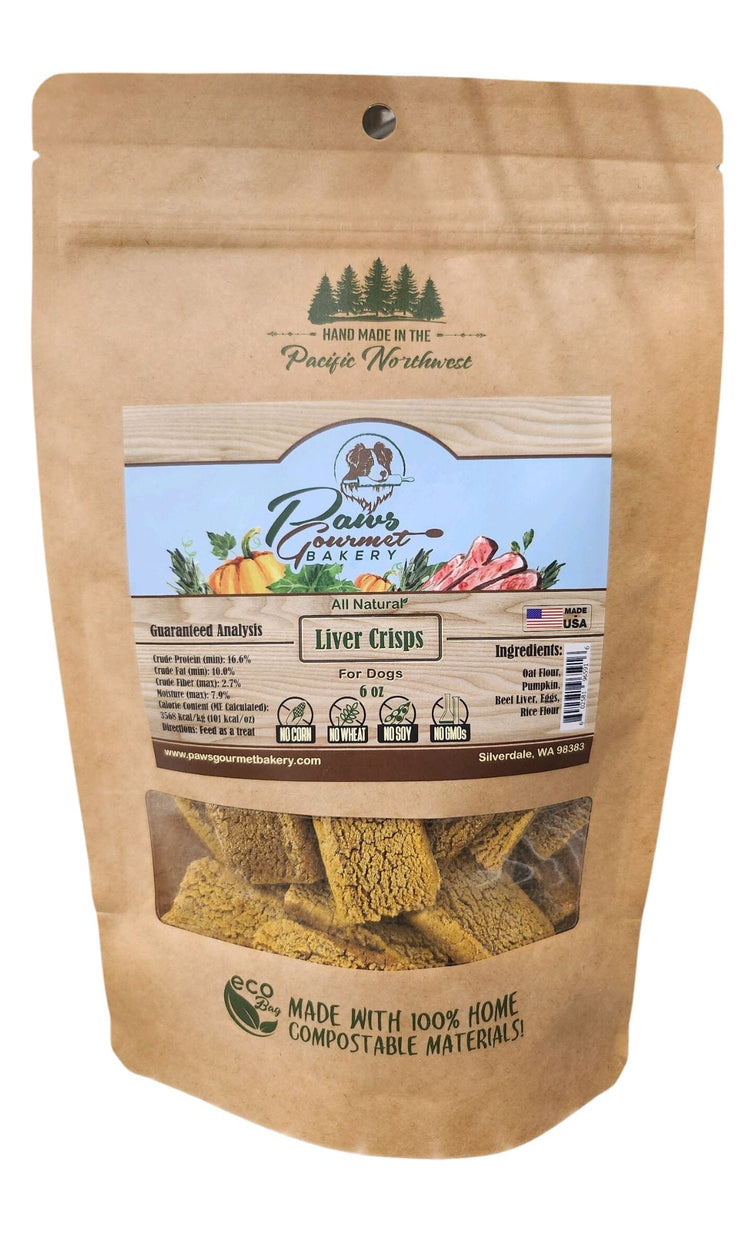 PGB Healthy Grains Liver Crisps (Preorder October Delivery)