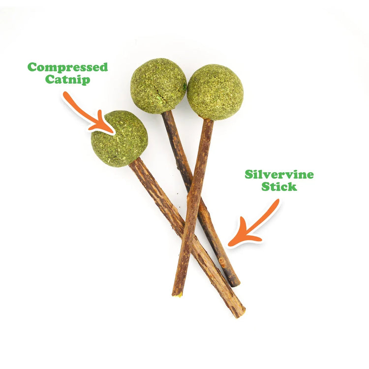 MEOW Catnip & Silvervine Lollies