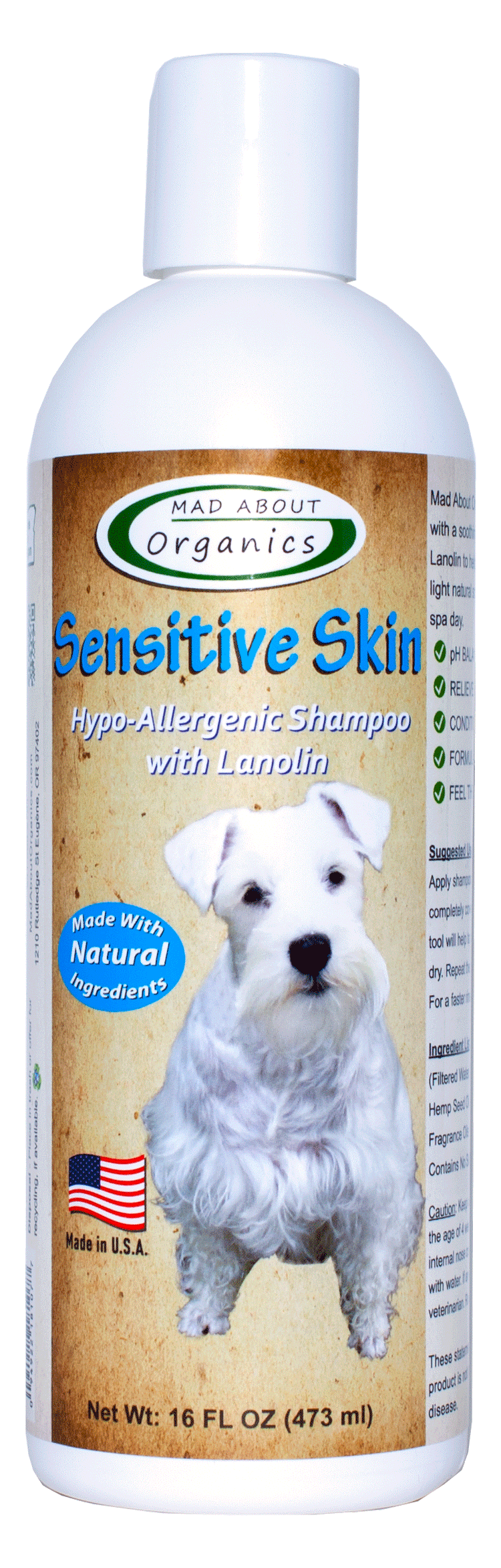 MAO Sensitive Skin Shampoo (PRE ORDER JUNE DELIVERY)