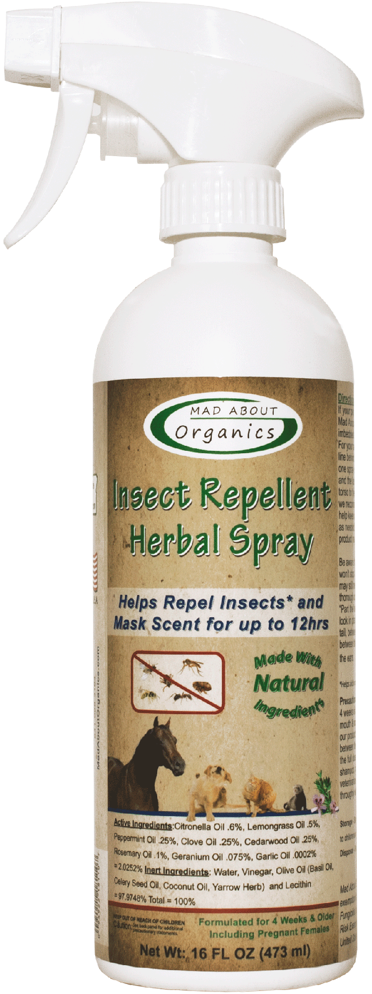 MAO Insect Repellent Herbal Spray (Preorder October Delivery)
