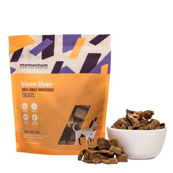 MCN Treat Bison Liver 4oz