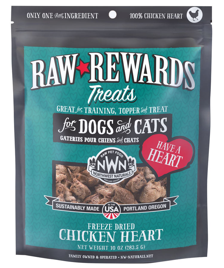 NWN Freeze Dried Chicken Heart Treats (Preorder June Delivery)