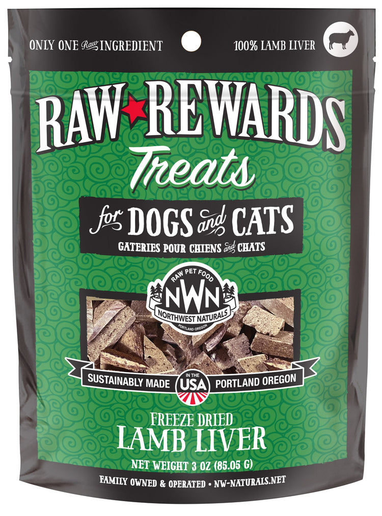 NWN Freeze Dried Lamb Liver Treats (Preorder October Delivery)