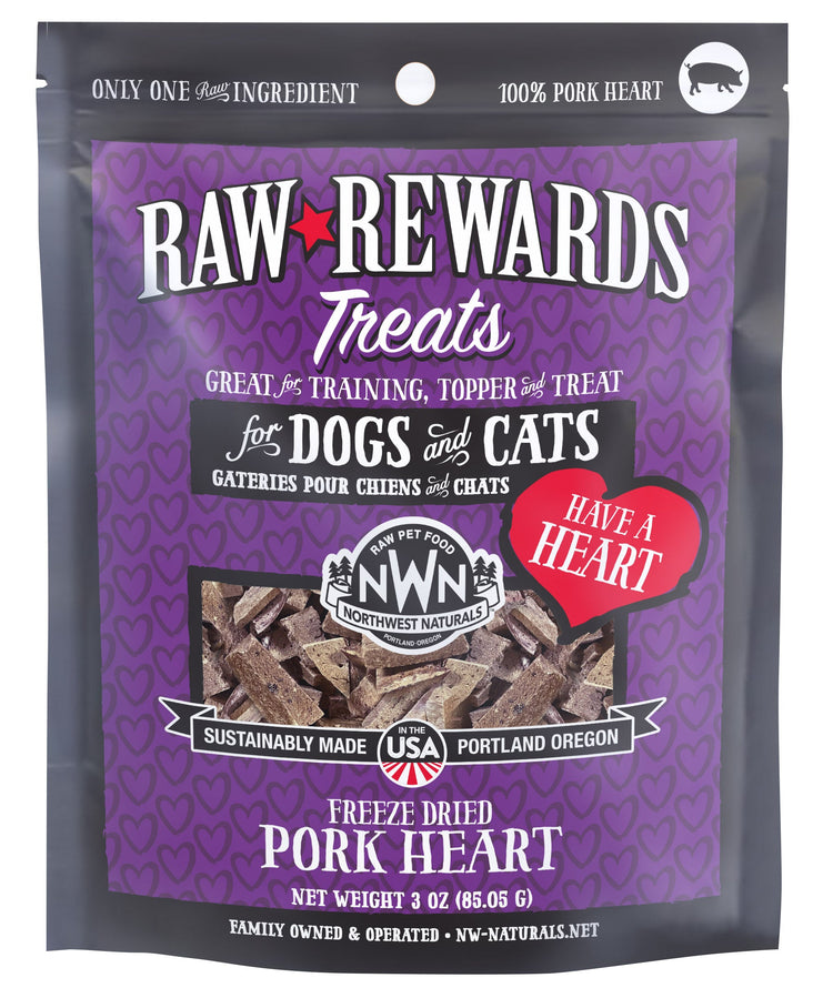 NWN Freeze Dried Pork Heart Treats