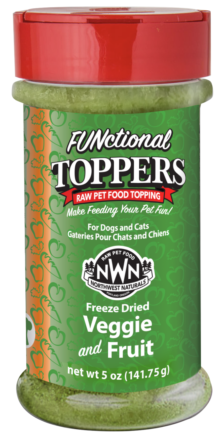 NWN Freeze Dried Toppers Fruit & Veggie