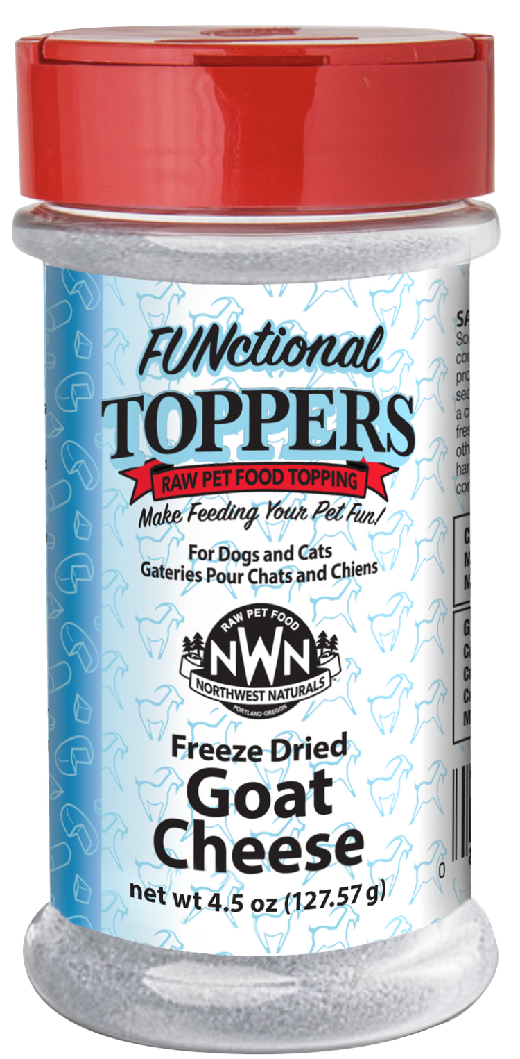 NWN Freeze Dried Toppers Goat Cheese (Preorder October Delivery)