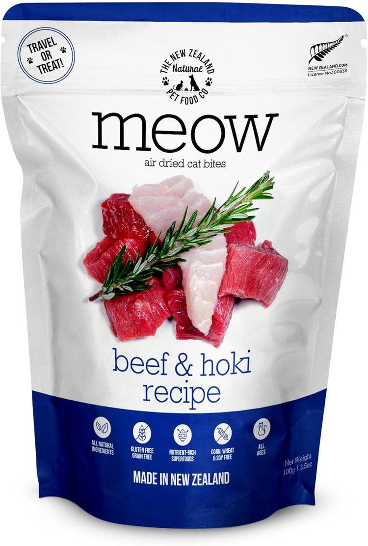NZ Cat Air Dried Beef & Hoki Recipe