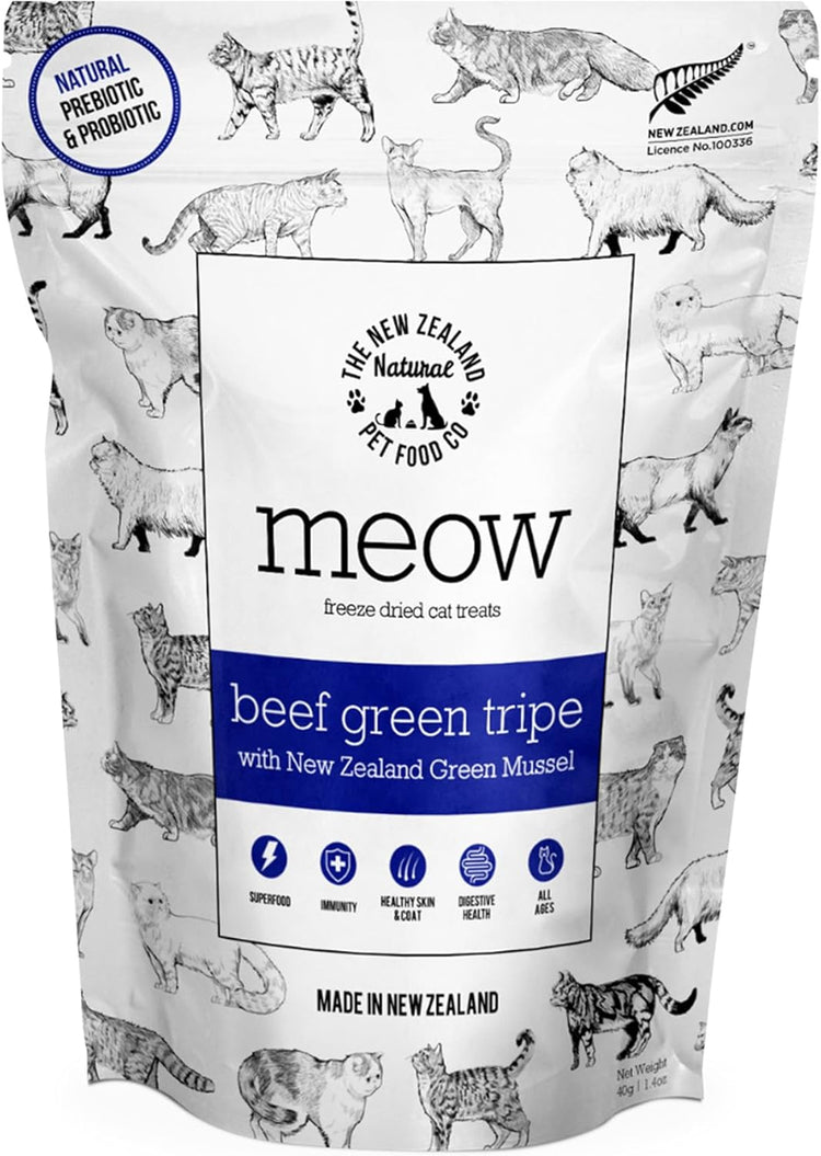 NZ Cat Freeze Dried Beef Green Tripe & GLM