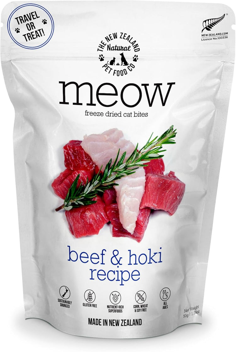 NZ Cat Freeze Dried Beef & Hoki Recipe