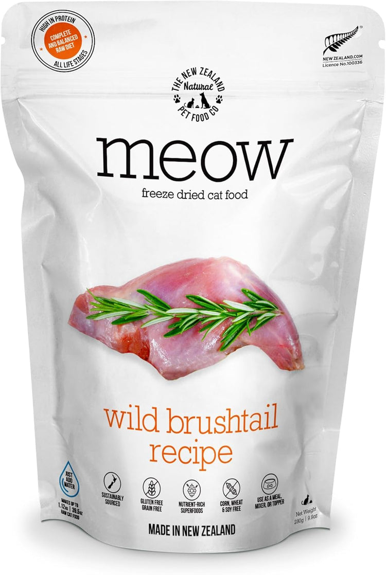 NZ Cat Freeze Dried Wild Brushtail Recipe
