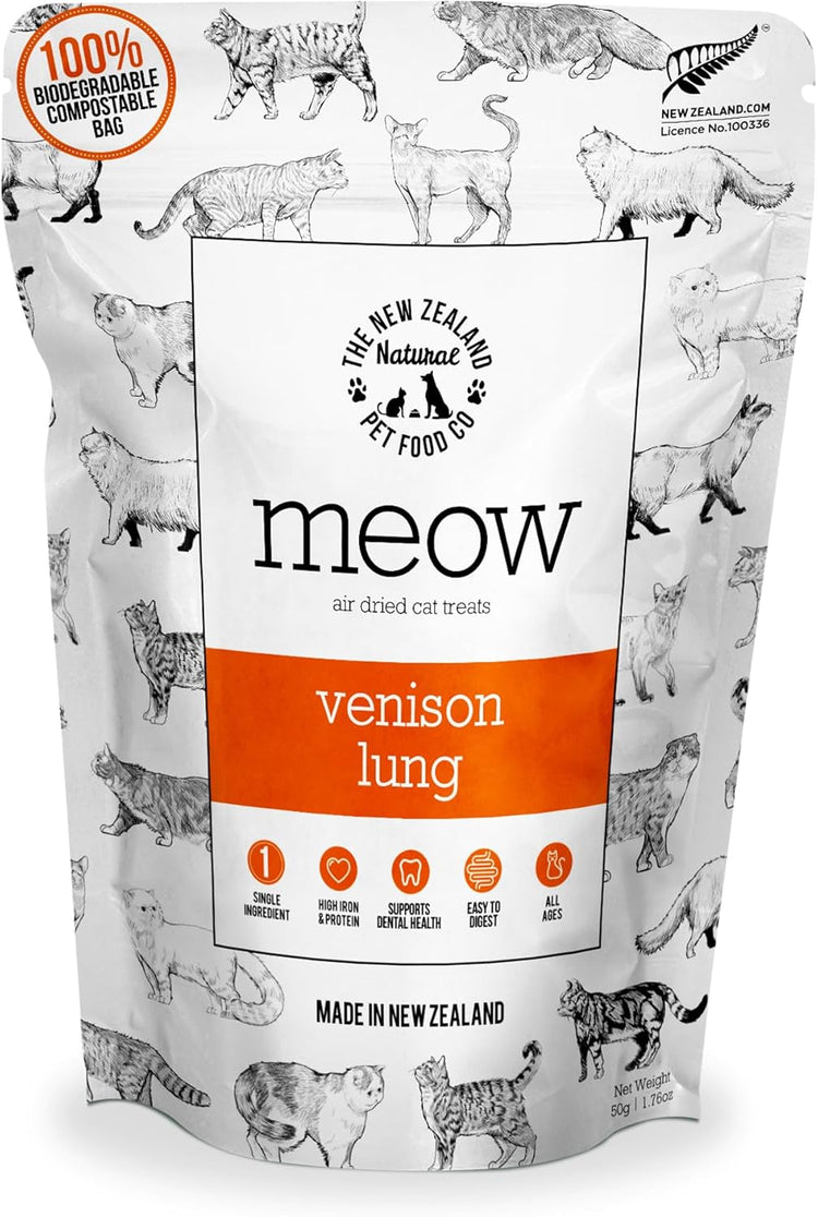 NZ Cat Air Dried Venison Lung