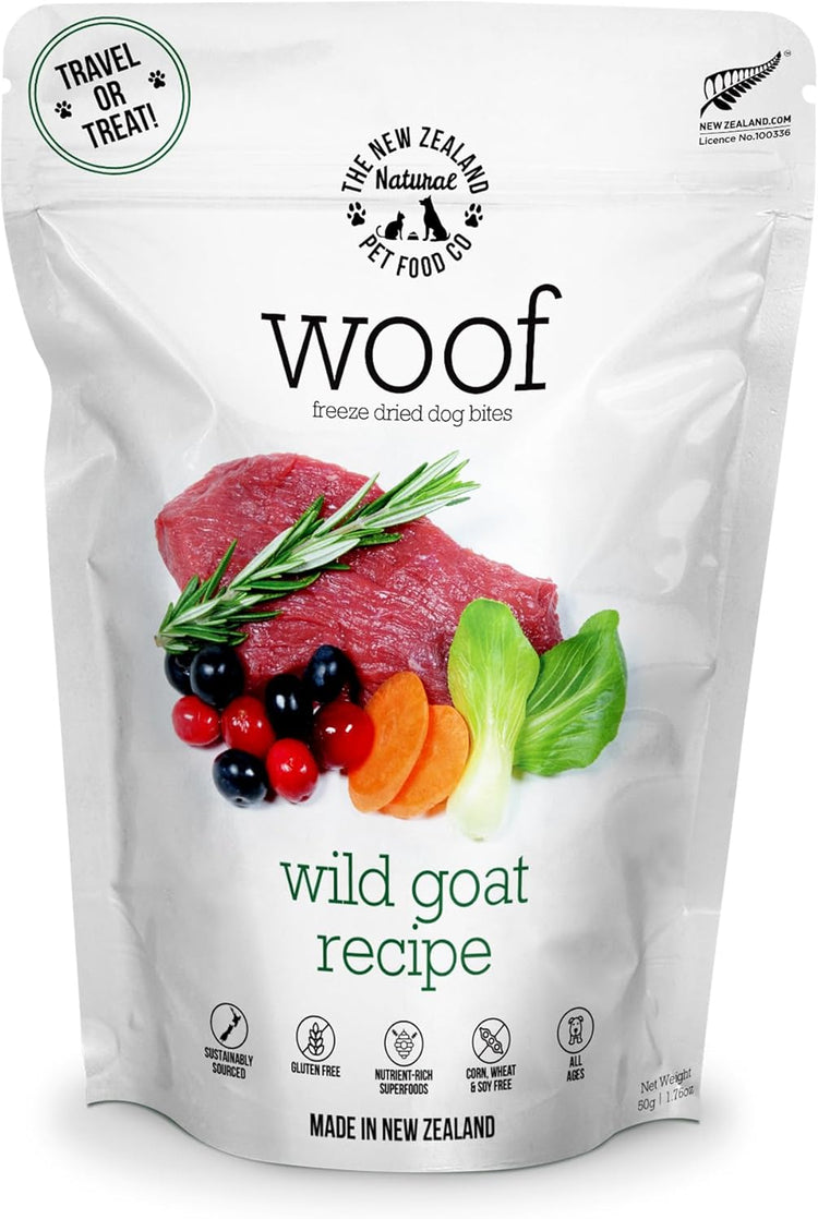 NZ Freeze Dried Wild Goat Recipe