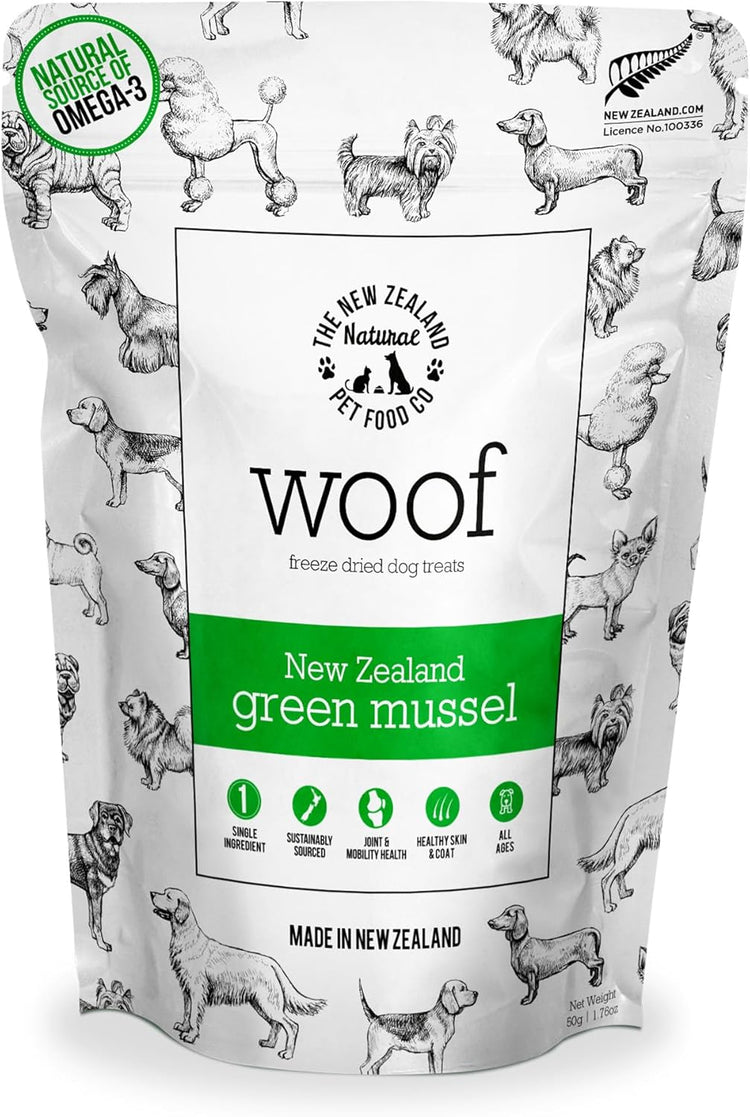 NZ Freeze Dried Green Lipped Mussel