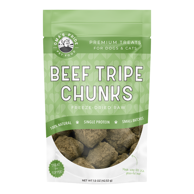OMA Freeze Dried Beef Tripe (Preorder October Delivery)