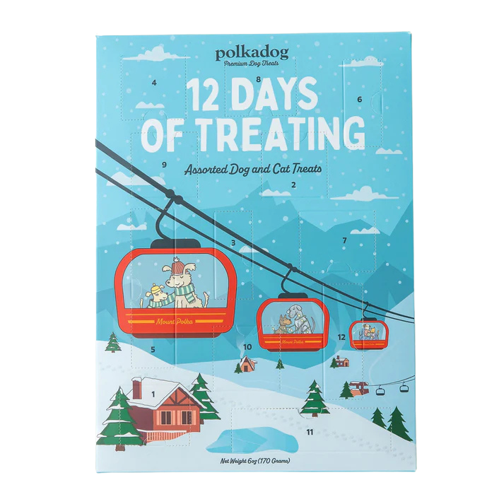 Polka 12 Days of Treating Calendar