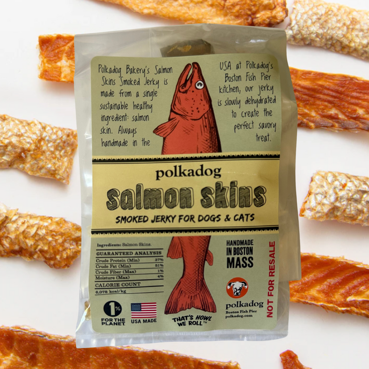 Polkadog Salmon Skin (Sample)