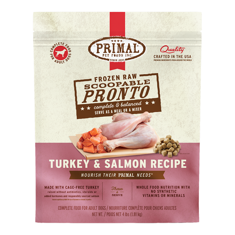PRIMAL Frozen Turkey & Salmon Recipe